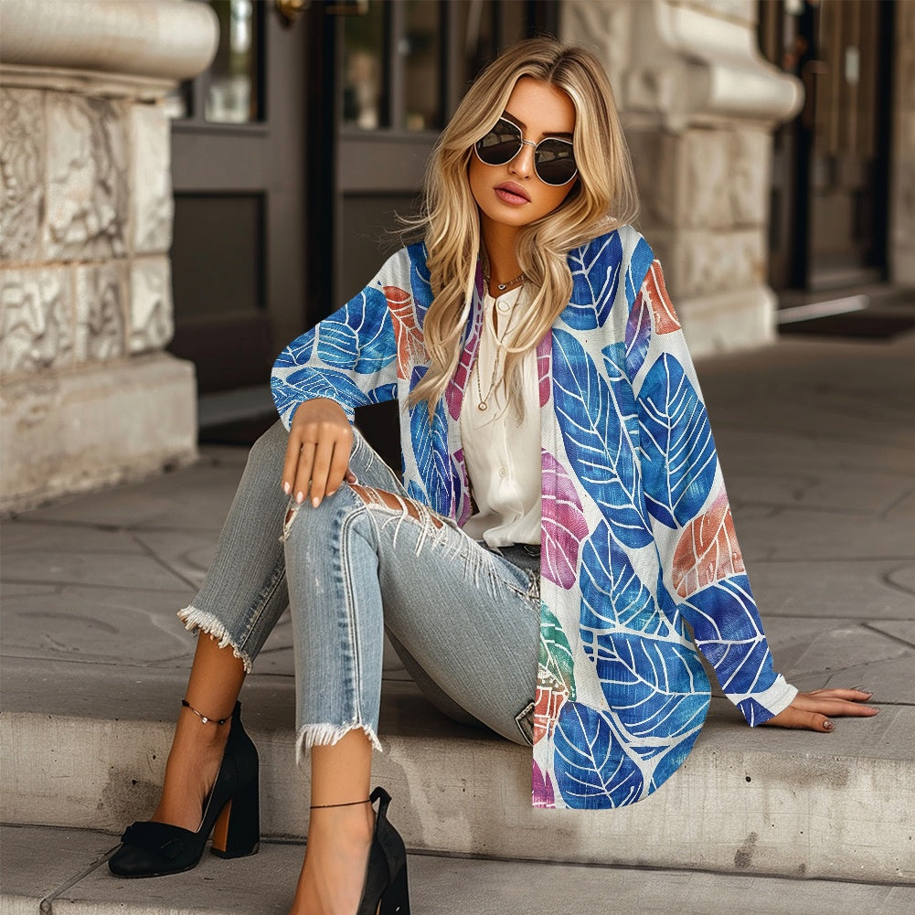 Long-sleeved cardigan jacket