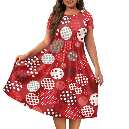 Women's short sleeve dress