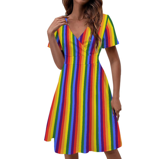 Rainbow Ladies dress