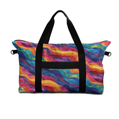 Nature-Inspired Rainbow ocean-themed Lightweight luggage