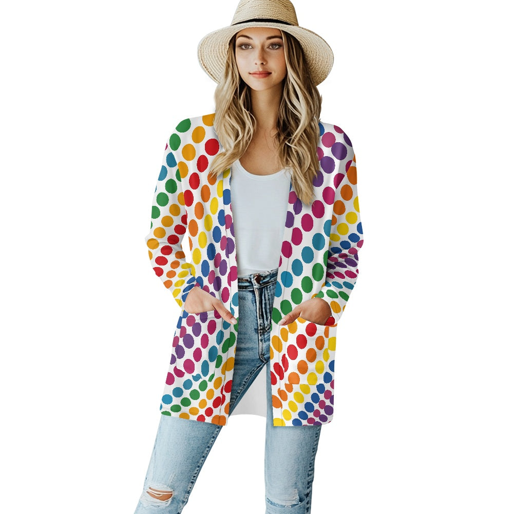 Long-sleeved cardigan jacket