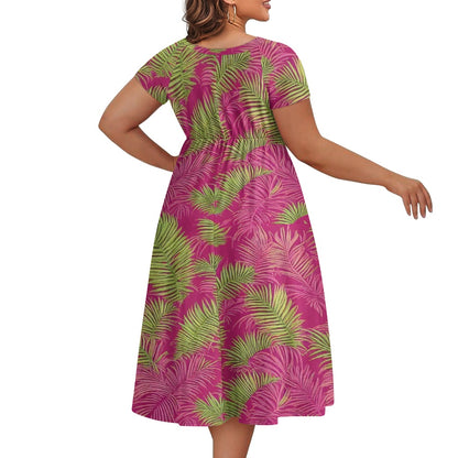 Women's short sleeve dress