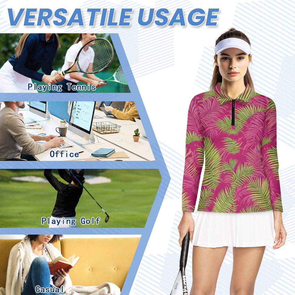 Women's Long Sleeve Golf Shirt