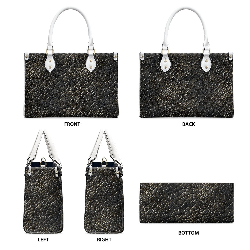 Tactile Sophistication: Designer Women's PU Leather Twill Handbags