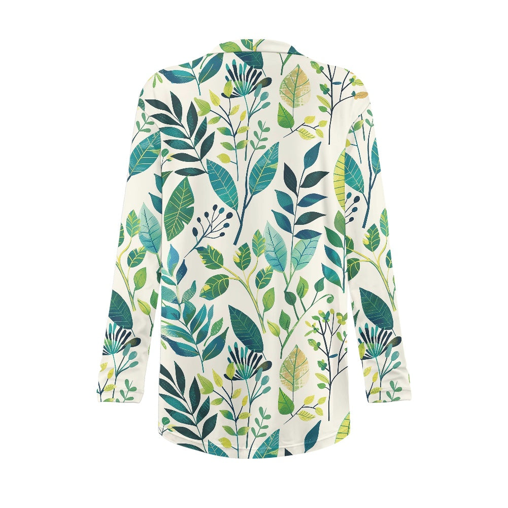 Long-sleeved cardigan jacket