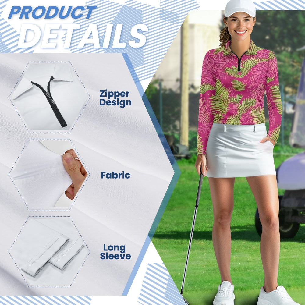 Women's Long Sleeve Golf Shirt