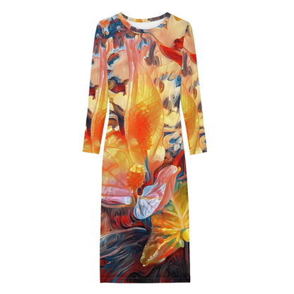 Long-sleeved dress