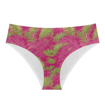 Women's polyester low waisted underwear white
