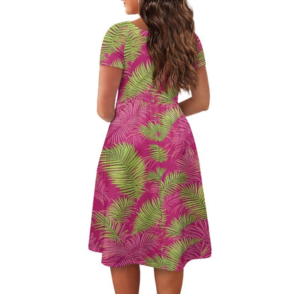 Women's short sleeve dress