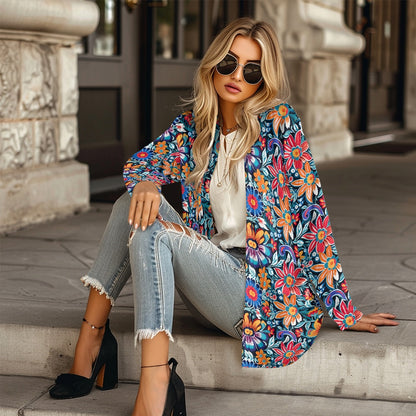 Long-sleeved cardigan jacket