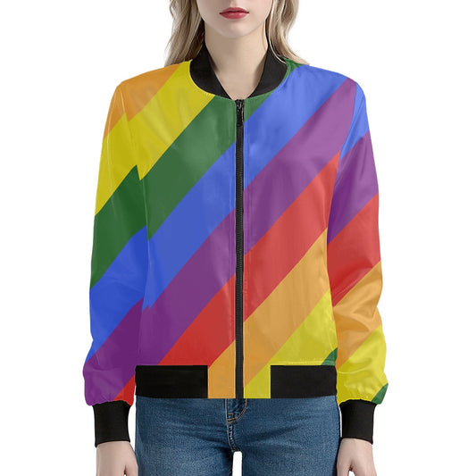 Rainbow Women's jacket white