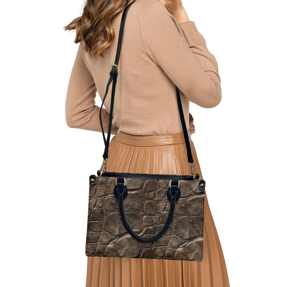 The Voyager Tote - Durable and stylish, perfect for adventurers. Women's PU Leather Twill Handbag