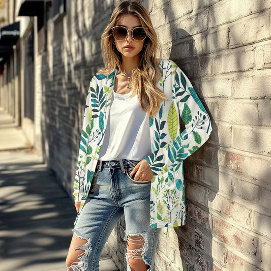 Long-sleeved cardigan jacket
