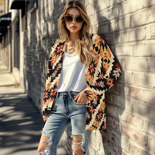 Long-sleeved cardigan jacket