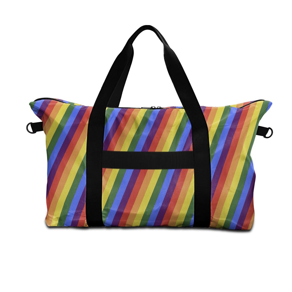 Rainbow Stripes Lightweight luggage