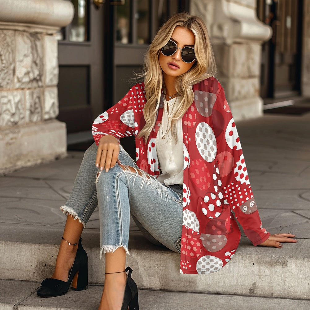 Long-sleeved cardigan jacket