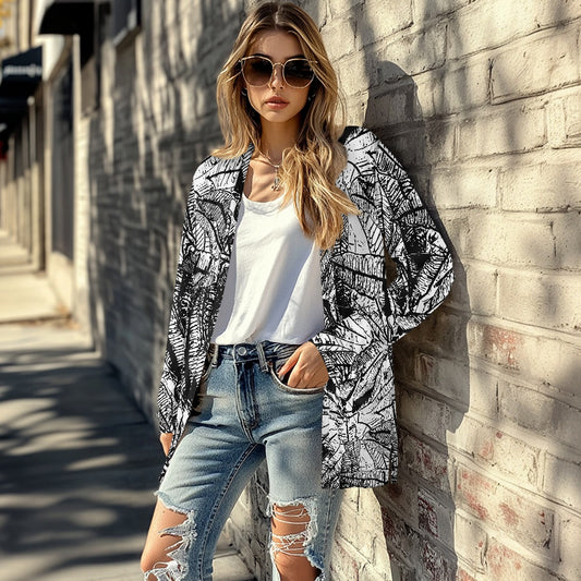 Long-sleeved cardigan jacket