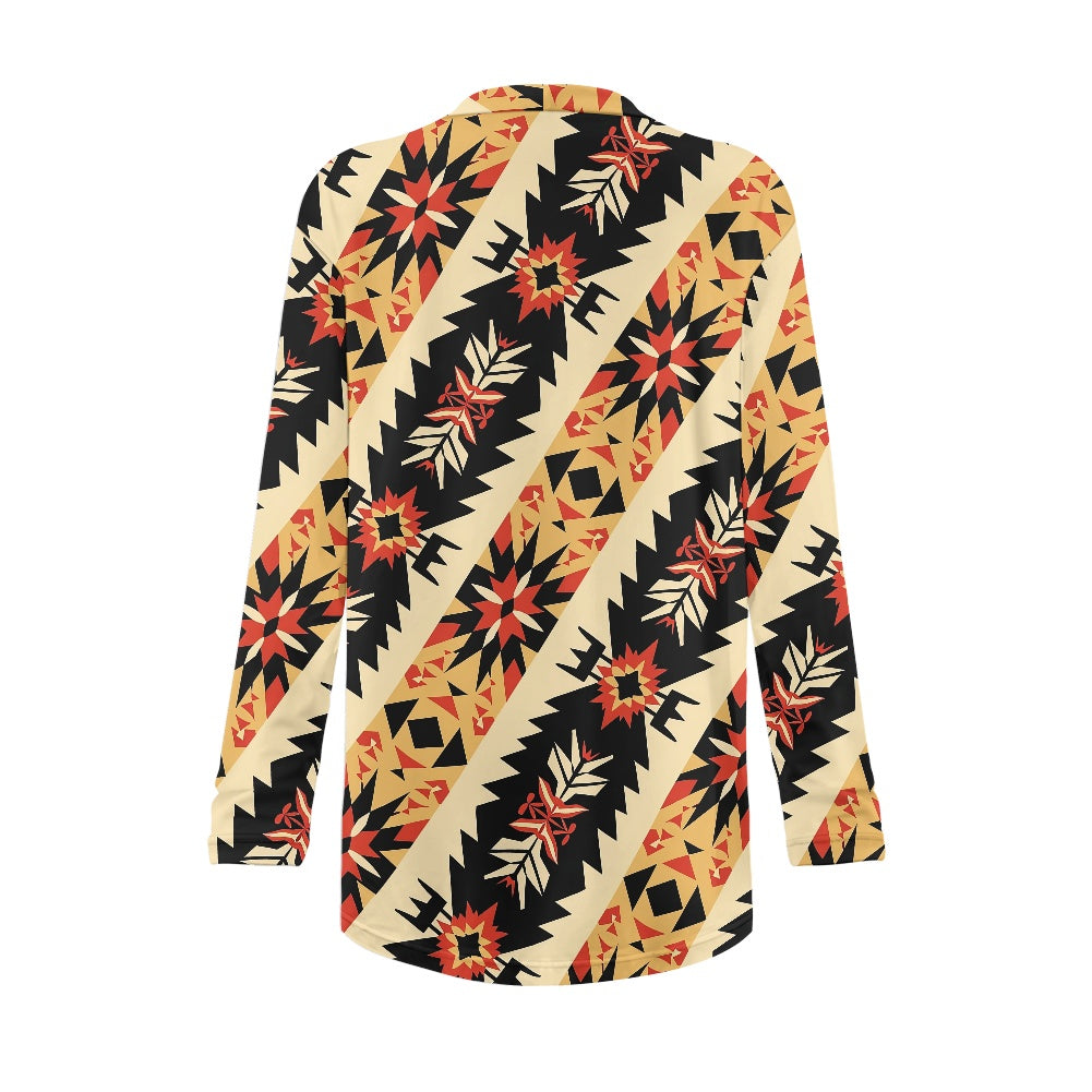 Long-sleeved cardigan jacket