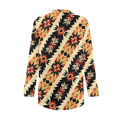 Long-sleeved cardigan jacket