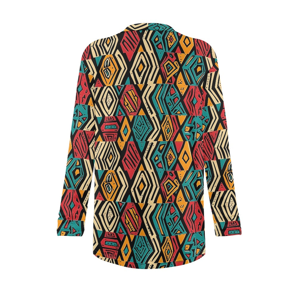 Long-sleeved cardigan jacket