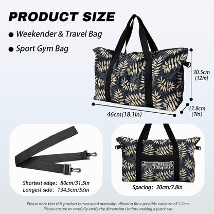 Japanese Shibori dye pattern with delicate leaf outlines Lightweight luggage