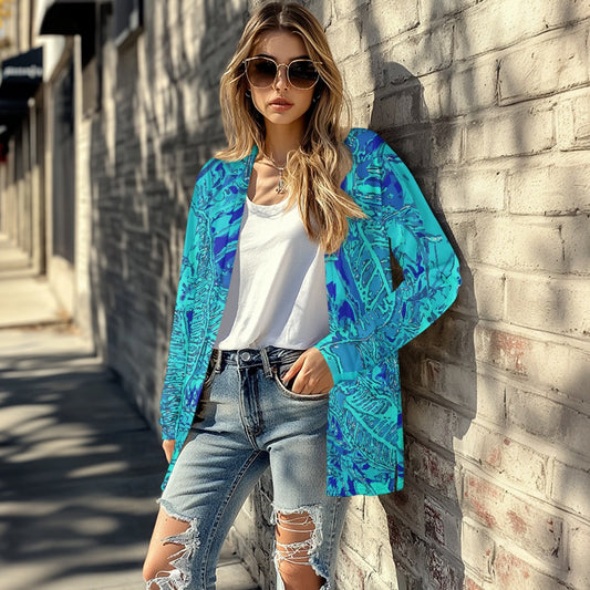 Long-sleeved cardigan jacket