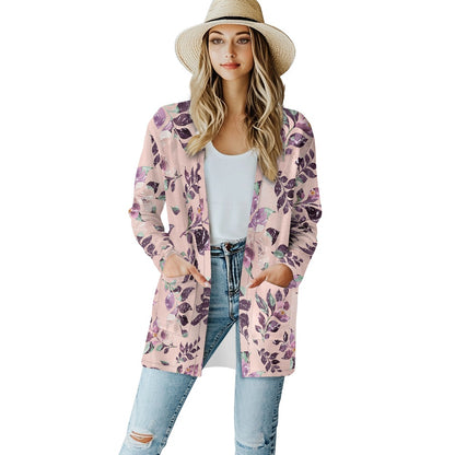Long-sleeved cardigan jacket