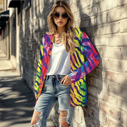 Long-sleeved cardigan jacket