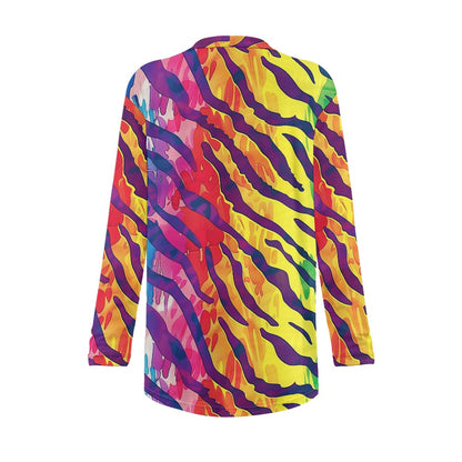 Long-sleeved cardigan jacket