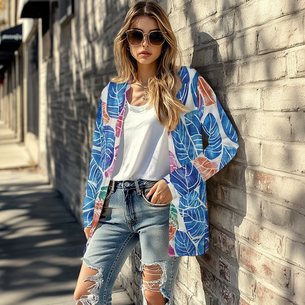 Long-sleeved cardigan jacket