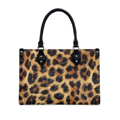 Leopard Pattern for Women's PU leather twill handbag