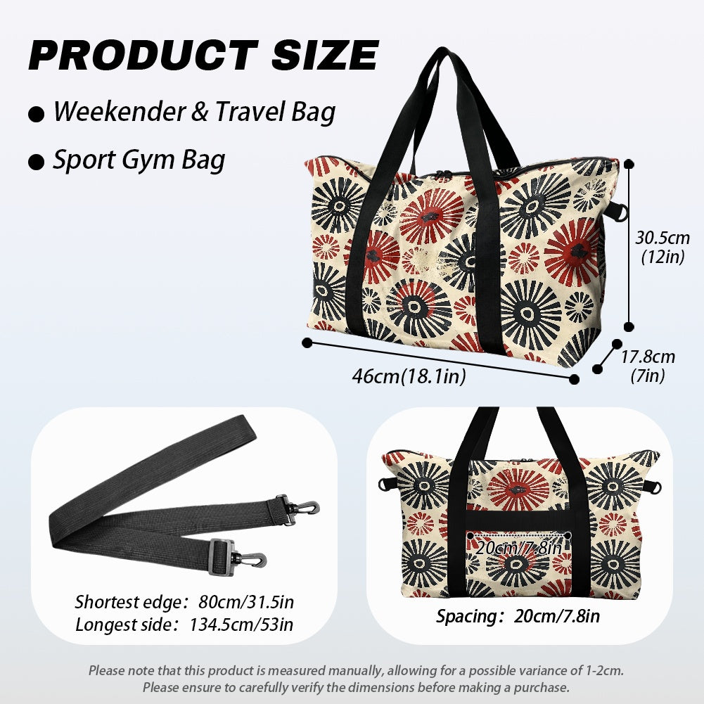 Ethnic Kente pattern Lightweight luggage