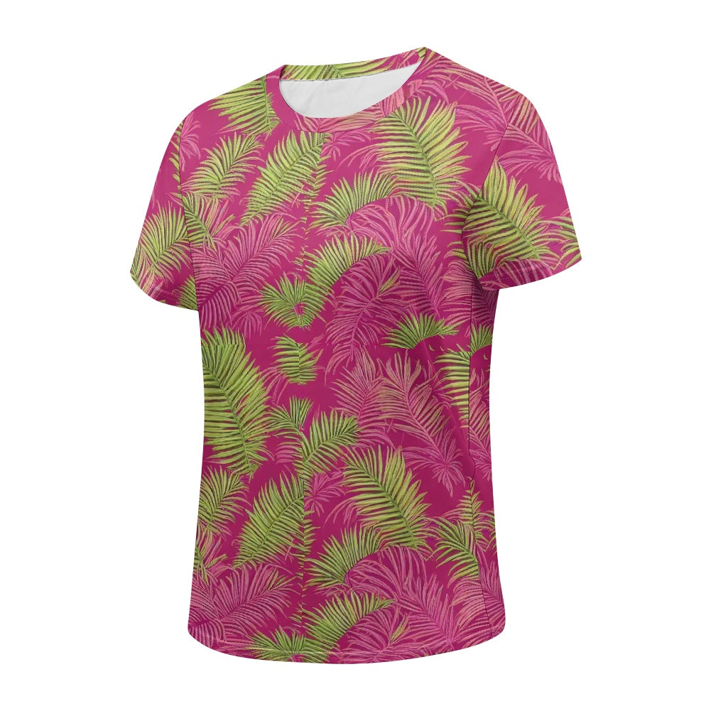 Ladies round neck T-shirt