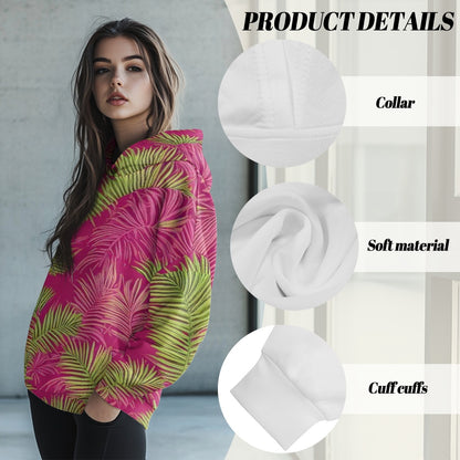 Women's loose pullover sweatshirt