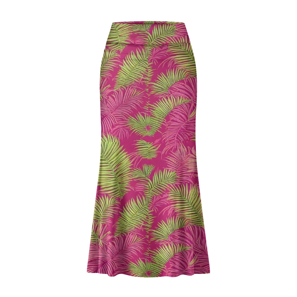 High Waist Long Skirt for Women