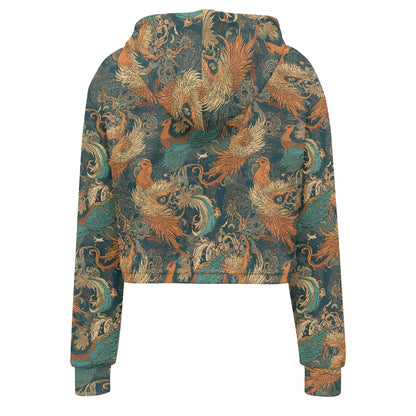 Women's midriff-baring sweatshirt - Chinese