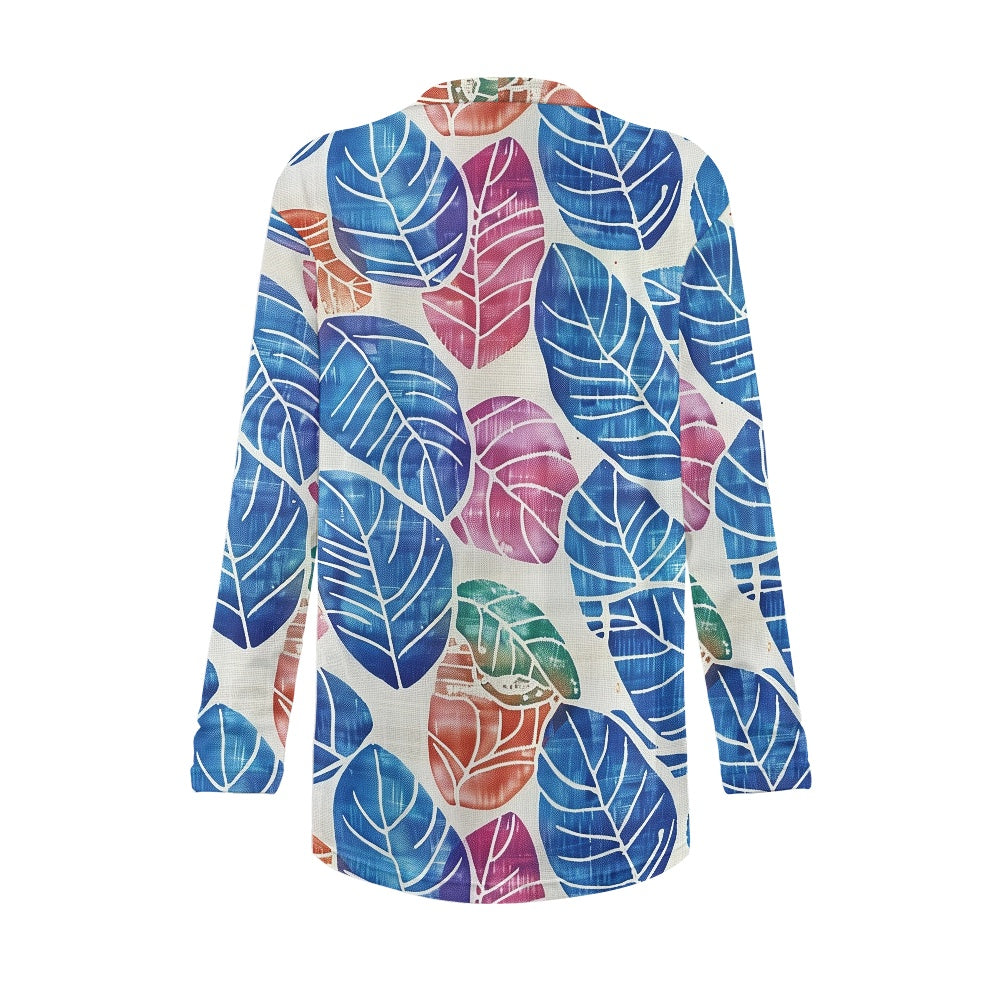 Long-sleeved cardigan jacket