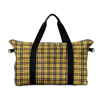 Yellow Plaid Lightweight luggage ONESIZE