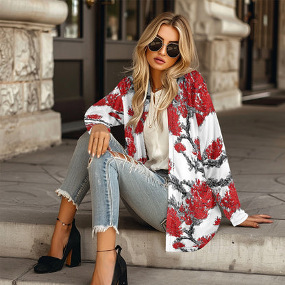 Long-sleeved cardigan jacket