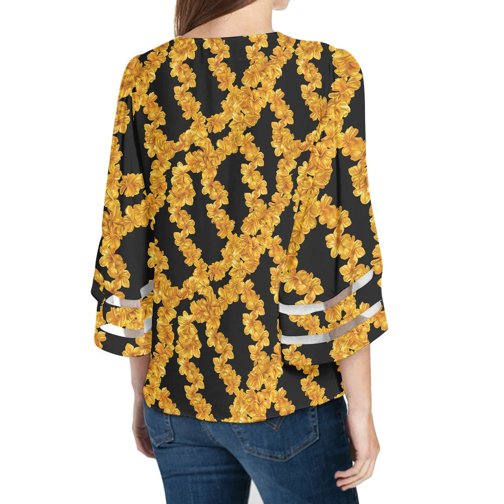 Women Puff Sleeve Blouse