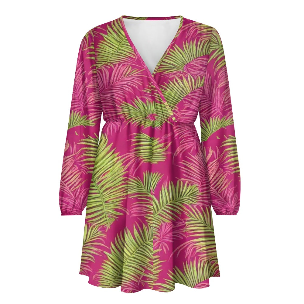 Women's V-neck dress