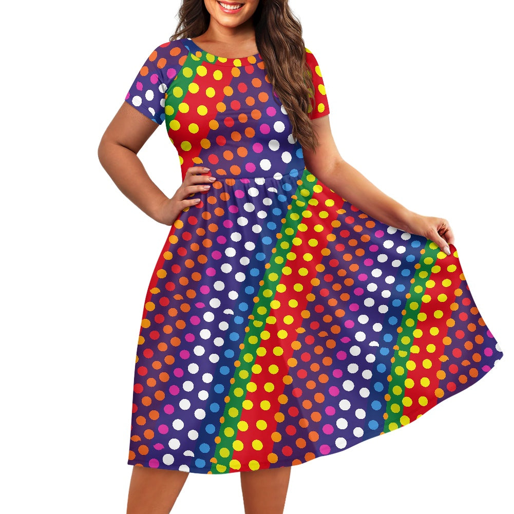 Women's short sleeve dress