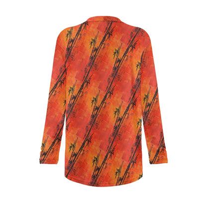 Long-sleeved cardigan jacket