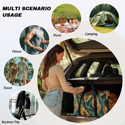 Ethnic African Lightweight luggage