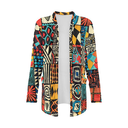 Long-sleeved cardigan jacket