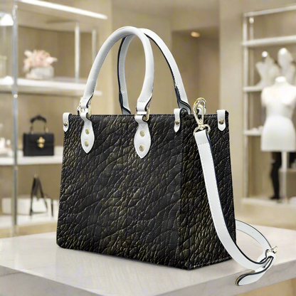 Tactile Sophistication: Designer Women's PU Leather Twill Handbags