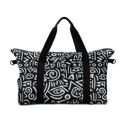 Ethnic African Lightweight luggage white ONESIZE