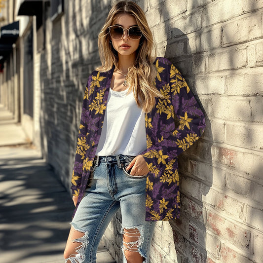 Long-sleeved cardigan jacket