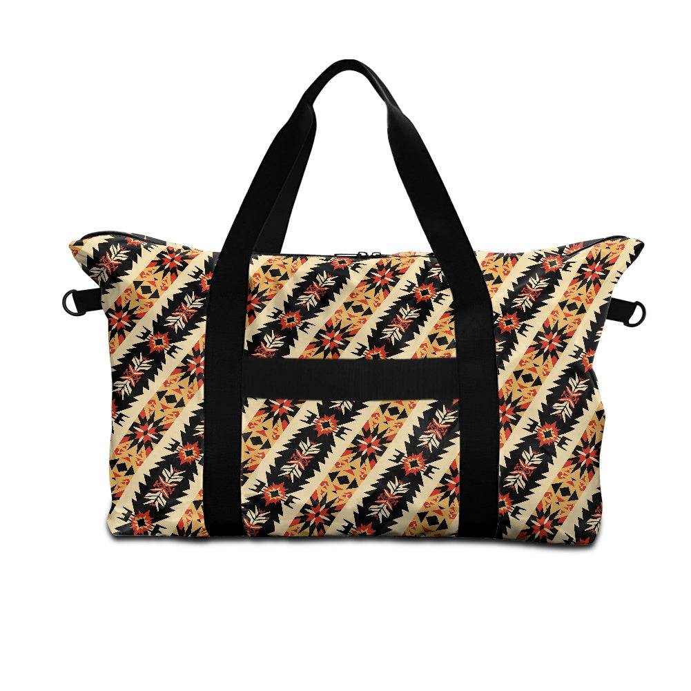 American Indian Stripe pattern Lightweight luggage