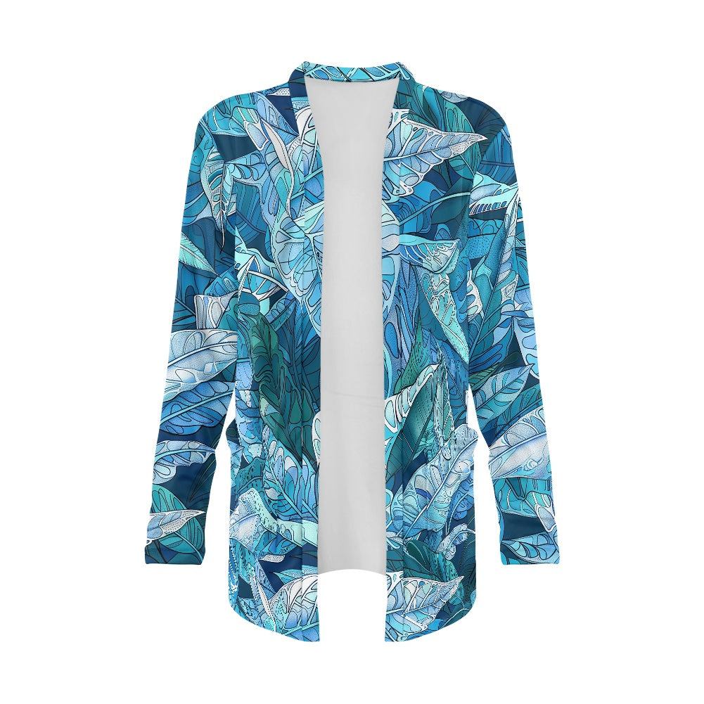 Long-sleeved cardigan jacket